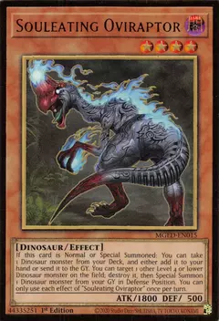 Souleating Oviraptor – Gold Rare – ALEMAN