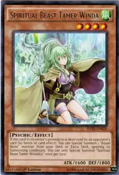 Spiritual Beast Tamer Winda - Rare