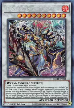Swordsoul Sinister Sovereign - Qixing Longyuan - Rare - MZTM - comprar online