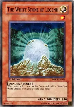 The white Stone of Legend - Super Rare