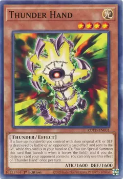 Thunder Hand - Comun - SDBT