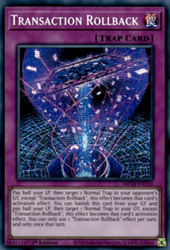 Transaction Rollback - Collector Rare - RA04