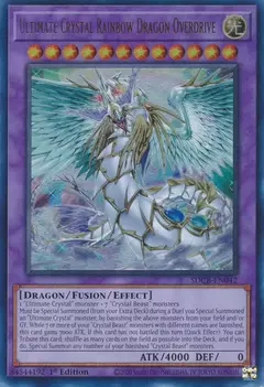 Ultimate Crystal Rainbow Dragon Overdrive - Ultra Rare - SDCB