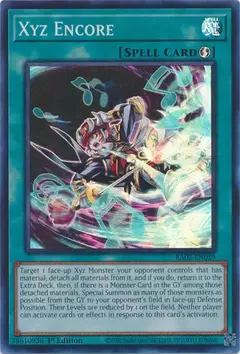 Xyz Encore - Secret Rare - RA02