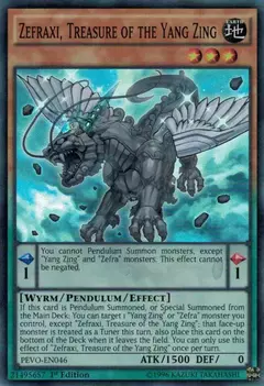 Zefraxi, Treasure Of The Yang Zing – Super