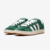 Adidas Campus Couro Dark Green Cloud White - comprar online