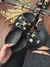 Slide EVA Luxo Com Bottons Preta