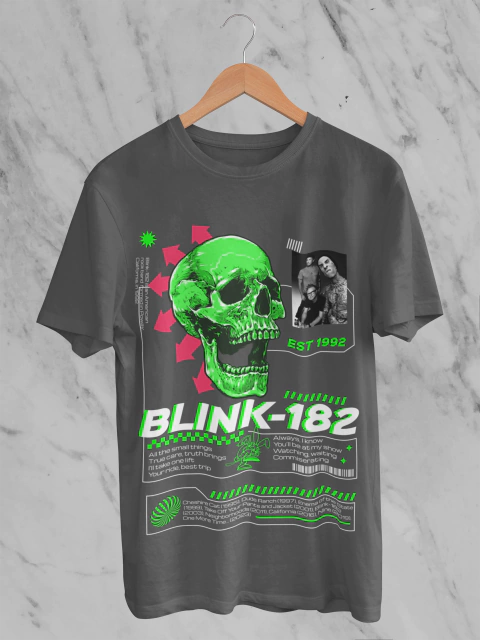 Camiseta Estonada Blink-182 EST 1992