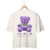 Camiseta Oversized Olivia Rodrigo Guts Teddy Bear na internet