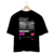 Camiseta Oversized Bruno Mars Brasília 26.10
