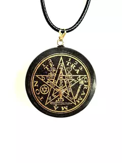 9x Dijes Orgonita Tetragrammaton o Sello de los Siete Arcángeles - CAZIMI ORGON