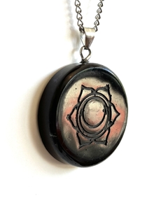 Dije Orgonita Chakra Svadhishthana o Sacro de Cuarzo Blanco, Turmalina, Pirita y Hierro - buy online