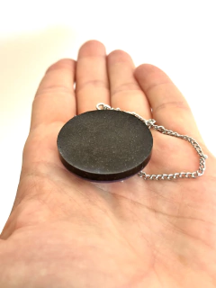 Dije Orgonita Chakra Vishuddha Garganta de Cuarzo Cristal, Turmalina, Pirita y Hierro - (copia) - (copia) - CAZIMI ORGON