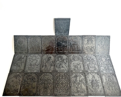 Orgonitas 22 Arcanos Mayores del Tarot de Cuarzo Blanco, Turmalina, Pirita y Hierro - CAZIMI ORGON