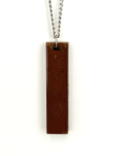 Dije Orgonita Rectangular de Cobre y Cuarzo Cristal - buy online