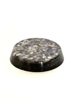 Orgonita “Tower Buster” grande de Amatista, Cuarzo Blanco, Shunguita, Turmalina, Pirita, Hierro y aluminio - buy online