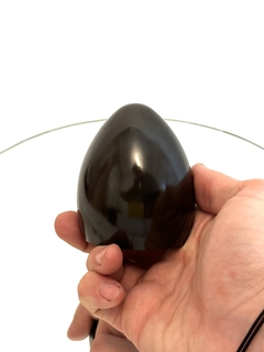 Orgonita Huevo de Hierro y Cuarzo Cristal - comprar online