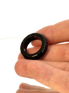 Orgonita Anillo Estilo Diamante de Hierro, Cuarzo Cristal y Turmalina en internet