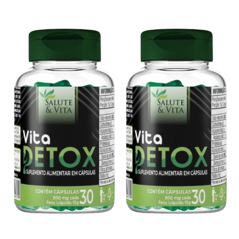 KIT C/ 2 POTES - VITADETOX POTE C/ 30CÁPS