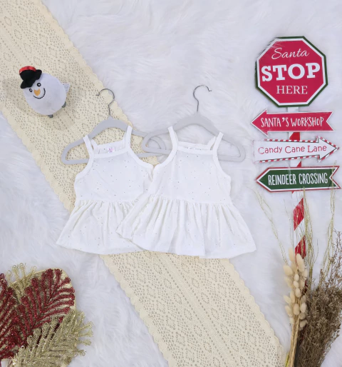 Vestido solero broderi BEBA (CURVA COMPLETA) - comprar online