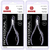 Kit c/2 unidades Alicate cuticula inox 722 professional premium mundial