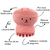 Esponja De Silicone Polvo Ruby Anjo Wl-059 Dafu na internet