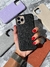 Case Simil Cuero Texto Personalizada