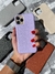 Case Simil Cuero Personalizada con Grabado Corazon