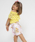 CJTO BLUSA JACQUARD E SHORTS TRICOLINE - comprar online