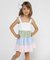 VESTIDO TRICOLINE COLORIDO GIRA KIDS