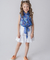 CONJUNTO CAMISA E SAIA GIRA KIDS