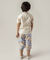 CONJUNTO CAMISA CAMBRAIA E BERMUDA ESTAMPADA GK - comprar online
