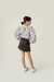 CJTO BATA XADREZ E SHORTS SAIA - comprar online