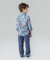 CJTO CAMISA FLAME ESTAMPADA E CALÇA - Gira Baby - Loja de Roupas Infantil