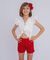 CJTO BATA VOLI E SHORTS PAETÊ - comprar online