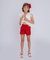 CJTO BATA VOLI E SHORTS PAETÊ
