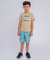 CJTO CAMISETA E BERMUDA