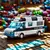 Carro Policia 77 Peças Lego Brinquedo com Luz Som - TEM TUDO PRA MIM  