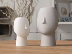 Jarrón Deco 3D "FACE" - comprar online