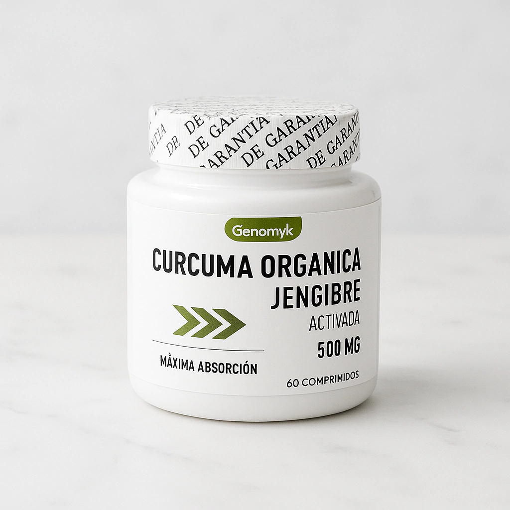Cúrcuma Orgánica y Jenjibre Activados