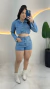 Jaqueta Jeans Brilho - loja online