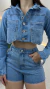 Jaqueta Jeans Brilho - comprar online