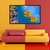Quadro Decorativo Peixes Aquário Peixe Amarelo Algas Decorar Salas Casa - comprar online