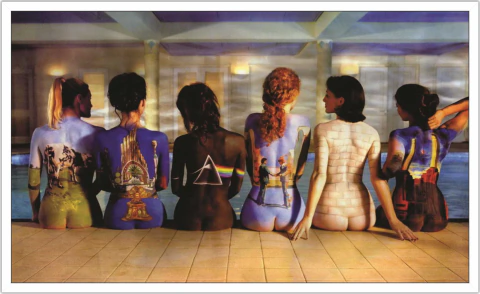 Quadro Decorativo Bandas Pink Floyd Wish You Were Here Capas Diversas Gg