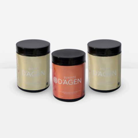 2 D´AGEN AGILITÉ + 1 D´AGEN SUAVITÉ