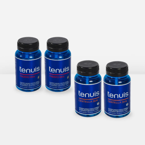 2 TENUIS THERMO BRN + 2 TENUIS CENTELLA SKN