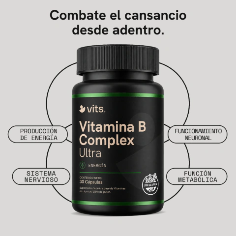 PLAN 60 DÍAS • Vitamina B Complex Ultra • Inmunidad x 30 cápsulas • Pack x 2