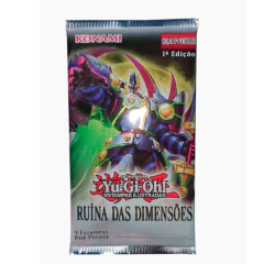Yu-gi-oh! Caixa de Booster - Ruínas das Dimesões na internet