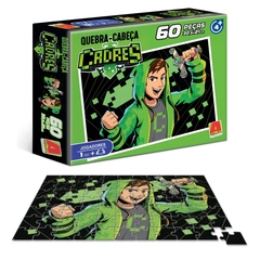 Quebra-Cabeça 60 Peças - Cadres Gamer Streamer - Algazarra