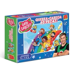 Quebra-Cabeça 60 Peças Gato Galactico e sua Turma -Algazarra - comprar online